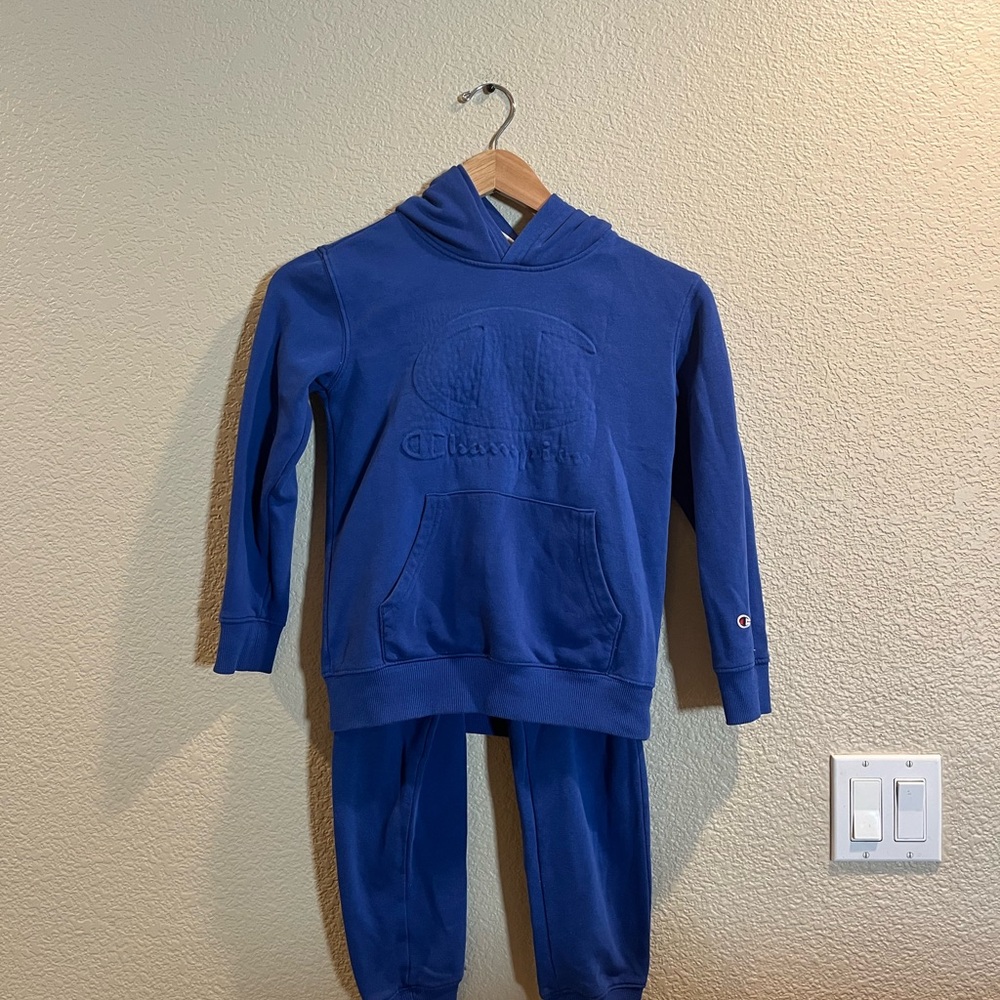 Champion Kids Blue Sweatpants & Joggers Set